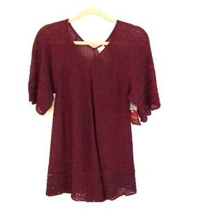 Brand New Crocheted Sweater